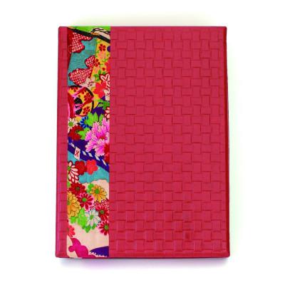 ふるさと納税 海南市 柿渋塗　四つ目箱　便せんサイズ　赤布付