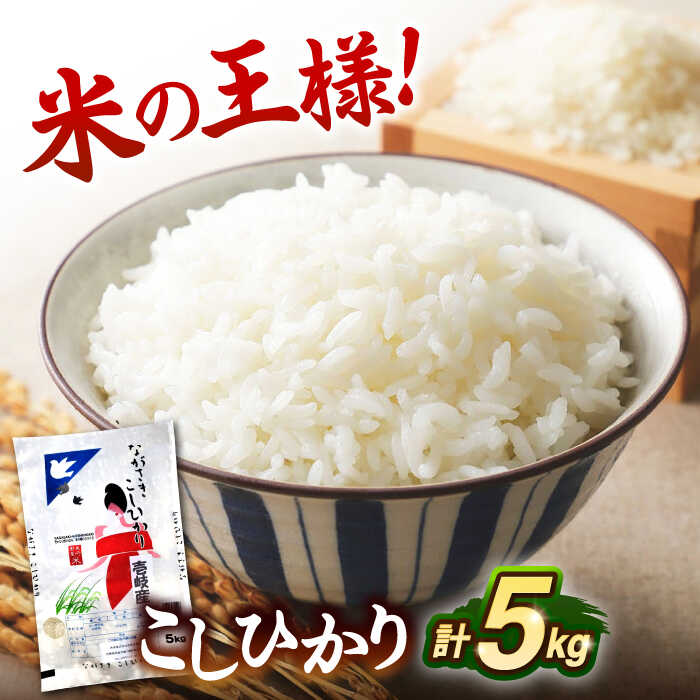 【ふるさと納税】壱岐産米 こしひかり 5kg《壱岐市》【壱岐フードファクトリー】[JDW061]