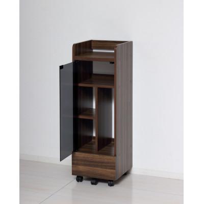 ふるさと納税 海南市 ゲーム機ラックキャスター付き　ブラウン |  | 01