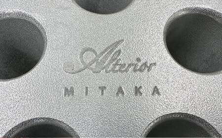 【受皿：ブラック】 コンパクト 傘立て （ロゴあり） 傘 カサ 傘立 アルミ製 かさたて かさ立て 傘たて ロゴ 受け皿 シンプル 倒れにくい カフェ サロン 高級感 安定感 業務用 家庭用 静岡 菊