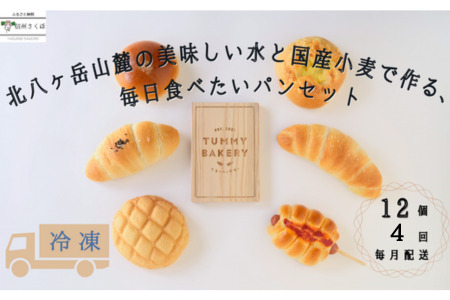 毎日食べたいパンセット　４カ月定期便〔TB-T503〕