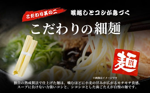 ZG284.豚骨ラーメン（2人前×5袋）【豚骨ラーメン】