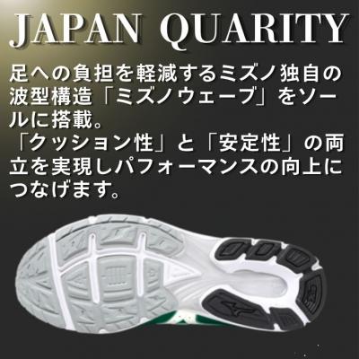 ふるさと納税 宍粟市 ミズノ ランニングシューズ【グリーン×ホワイト×グリーン 2E】AO82 |  | 01