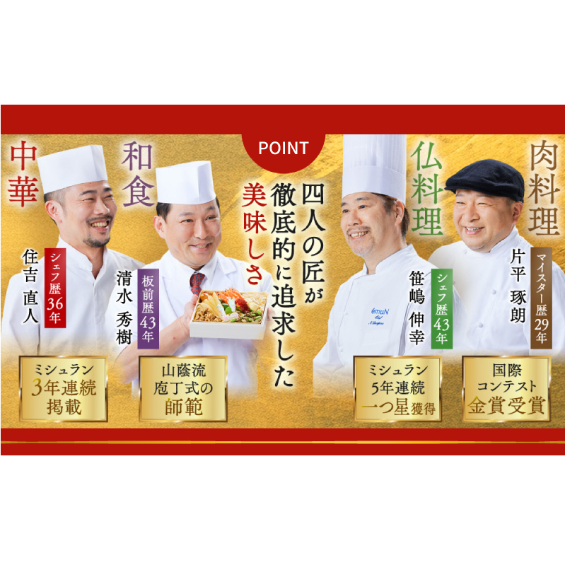 おせち「板前魂の祝寿」和洋中華風 三段重 6.8寸 31品 3人前 先行予約 おせち料理2026 【おせち おせち料理 板前魂おせち おせち2026 おせち料理2026 冷凍おせち 贅沢おせち 先行予