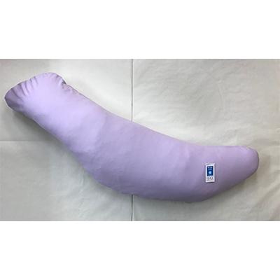 ふるさと納税 泉大津市 抱き枕(全長118cm)　吸汗速乾・シルケット加工枕カバー付き　パープル