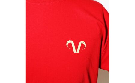エリース豊島 ロゴプリントTシャツ・レッド Tシャツ スポーツ サッカー クラブチーム 豊島区 東京都 XL