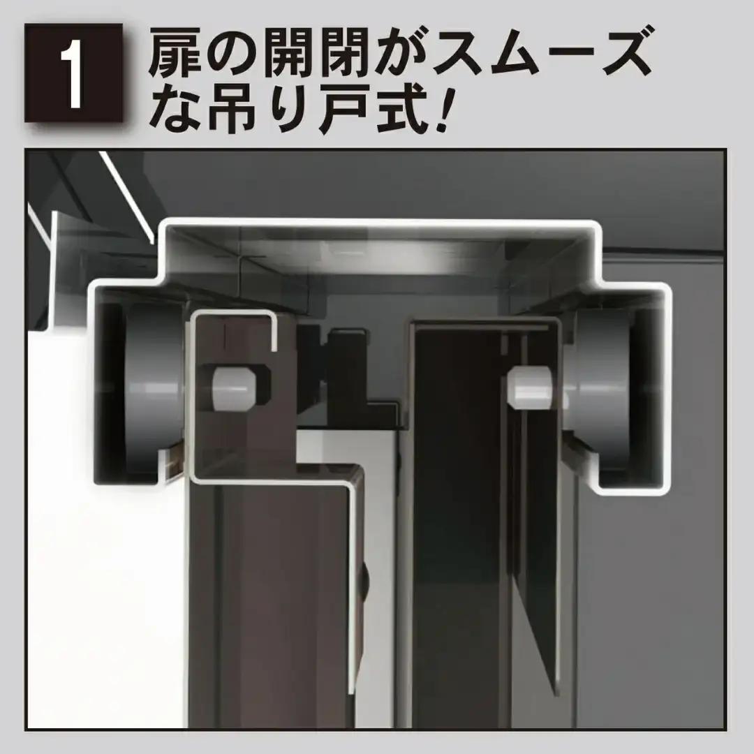 ファミリー物置ダシーレ0915 ブラック 収納庫 物置 屋外 日本製 燕三条 [グリーンライフ]