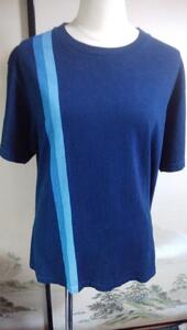 男女兼用 藍染Tシャツ（２XLサイズ)