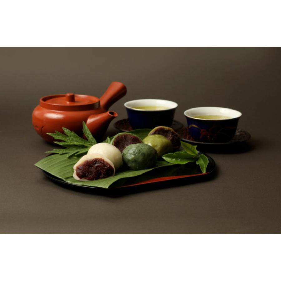 ＜舞ひめ＞姫まんじゅう3種＆奥八女極上玉露セット