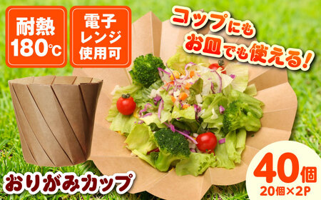 おりがみカップ茶大（960cc）20個×2 [AIAU001]