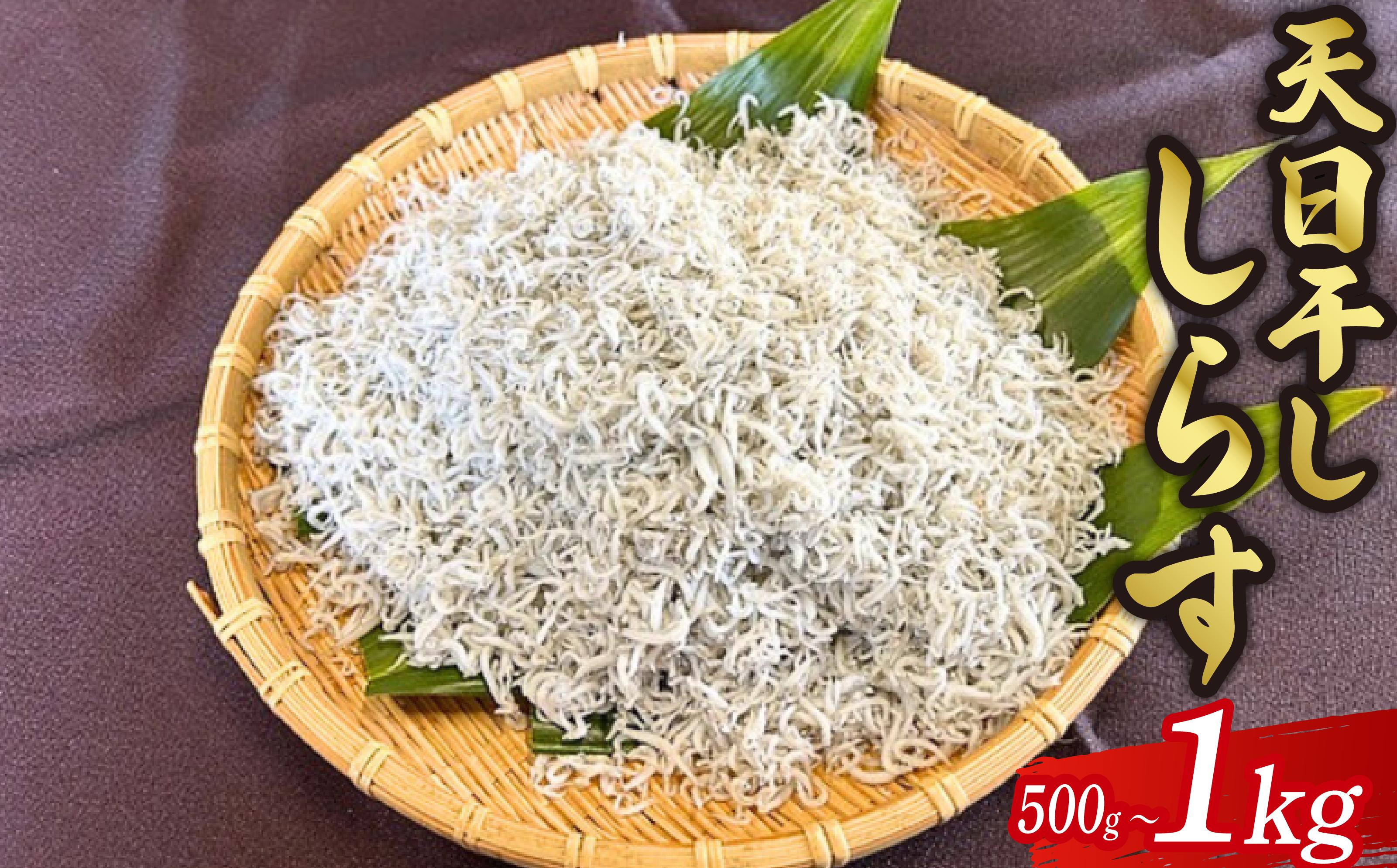 
                  しらす干し 選べる 500ｇ 1kg ふっくら しらす 九十九里産 シラス 天日干し 天日干ししらす 九十九里 魚介類 無添加 魚介 海の幸 海 魚 海産物 ご飯のお供 晩ごはん 惣菜 おつまみ おかず 贈答 ギフト プレゼント 冷凍 冷凍便 贈答 記念日 お祝い 送料無料 千葉県 旭市 有限会社鎌倉商店 kms
                