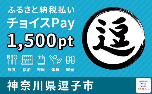 
[№5875-0390]逗子市 チョイスPay 1,500ポイント【会員限定のお礼の品】
