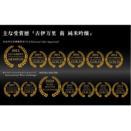 【12回定期便】全米でグランプリ獲得！「前(さき)」 純米吟醸（1.8L×1本）【井上酒店】古伊万里前 日本酒 純米吟醸 一升瓶 酒 定期便 金賞 佐賀 九州 古伊万里酒造 S190-1_イメージ3