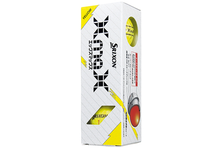 スリクソン XmaX ゴルフボール ダンロップ パッションイエロー 3ダース [1701]
