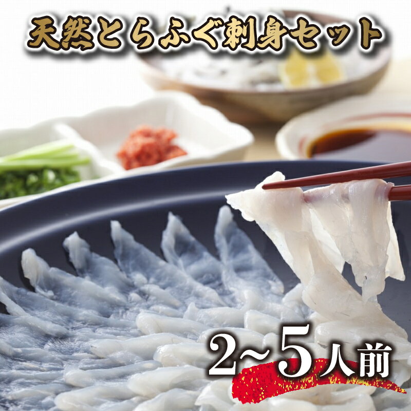【ふるさと納税】 【配送月選択可】 天然 とらふぐ 刺身 セット 2～5人前 冷凍 ふぐ刺し てっさ とらふぐ刺し とらふぐ刺身 天然ふぐ刺身 山賀 下関 山口