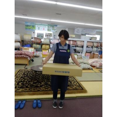 ふるさと納税 近江八幡市 吸放湿性に優れた近江の麻ワタ800g入り「近江ちぢみ・本麻敷パッド」 |  | 03