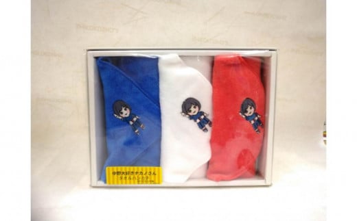 
            中野大好きナカノさんタオルハンカチ　3枚箱入れセット | ハンカチ 刺繍 ギフト 贈り物 人気 おすすめ 送料無料 東京 中野区
          