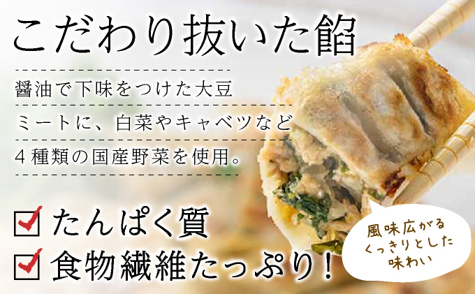 PEACEFUL GYOZA（ピースフルぎょうざ）ギフト2折セット (18個入り×2箱) | 餃子 プラントベース ヴィーガン Peace Cafe Hawaii 植物性 身体にやさしい おつまみ 兵