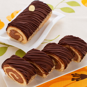 生しょこら モンブラン 1本 AQ026-5 チョコレート ロールケーキ