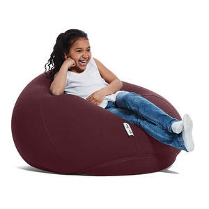 ビーズクッション Yogibo Drop (ヨギボー ドロップ) ディープパープル [M535-1DP] クッション 椅子 ビーズソファ ソファ ビーズクッション ローソファ インテリア 家具 送料無料