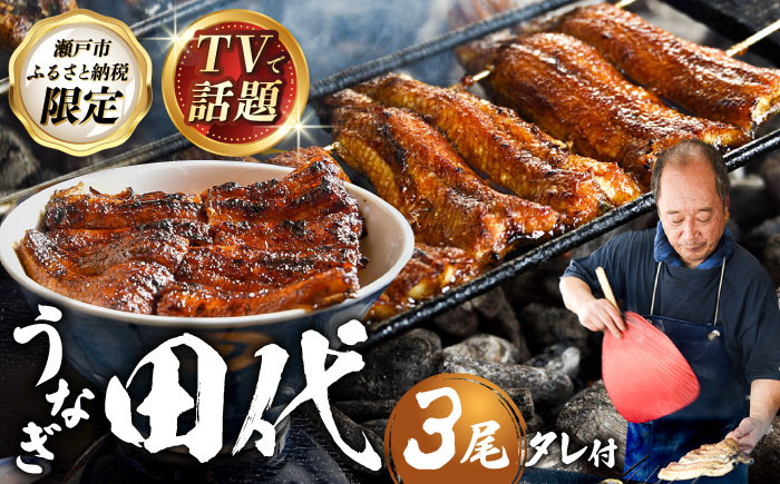 
                  【TVで話題沸騰！】 炭火焼き 国産 うなぎ 蒲焼 3尾 / 鰻 取り寄せ グルメ 国産うなぎ ウナギ 鰻 うなぎ 蒲焼き うなぎの蒲焼 尾張瀬戸 田代 unagi うなぎ 鰻 ウナギ 国産うなぎ / 瀬戸市 / うなぎ田代 [BBCA003]
                