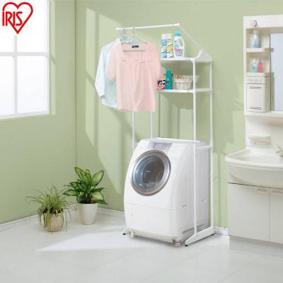 ふるさと納税 大河原町 ハンガーバー付ランドリーラック ホワイト アイリスオーヤマ[53753035]