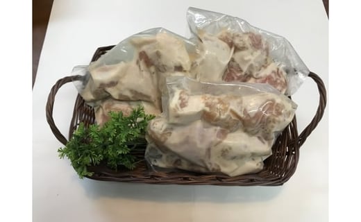 【黄金市場】老舗肉屋がつくる唐揚げ味付け身（生）1.5㎏