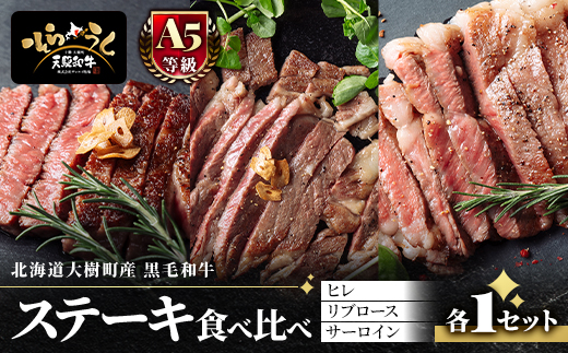 
                  「天駆和牛(そらうし)」ステーキ食べ比べ(ヒレ/リブ/サーロイン 各1セット)【1733983】
                