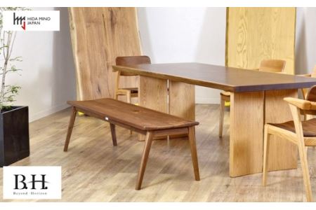 D208-01 B.H.ベンチ【ウォルナット材】JBH-DBW2011-120 PNW