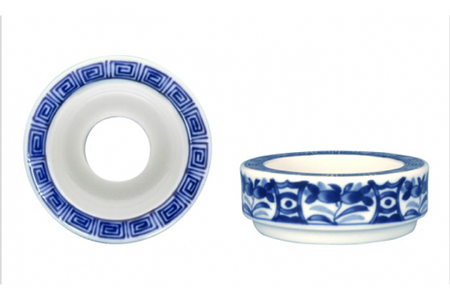 【美濃焼】SaiSui Blue（間取藍花）【大東亜窯業】【TOKI MINOYAKI返礼品】≪土岐市≫ 鉢 プランター インテリア かわいい おしゃれ 園芸 ガラス 陶磁器 磁器 コンパクト 水耕栽