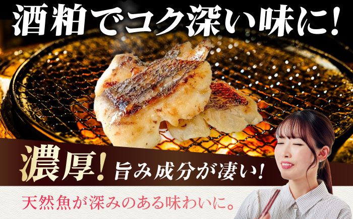 【全6回定期便】おまかせ旬魚の酒粕漬け5パック 五島市/金沢鮮魚 [PEP039]