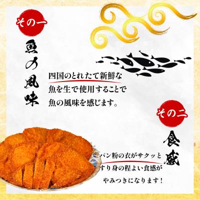 ふるさと納税 小松島市 フィッシュカツ 40枚 冷凍 ソウルフード |  | 01
