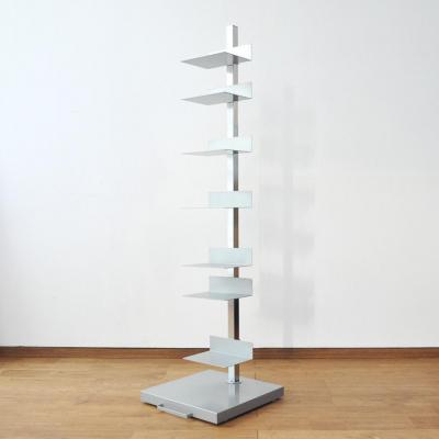 ふるさと納税 三条市 ブックタワー ハイタイプ 8段 シルバー DS143-2 [足立製作所] 【033S033】 |  | 01