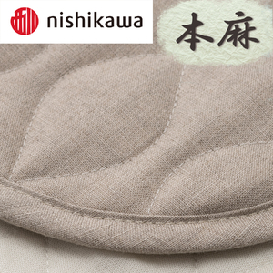 【nishikawa/西川】 本麻敷パッド／シングルサイズ【P390U】
