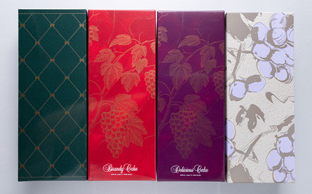 老舗洋菓子店で大人気の大人味わいブランデーケーキ1本（プレーン） F23R-623