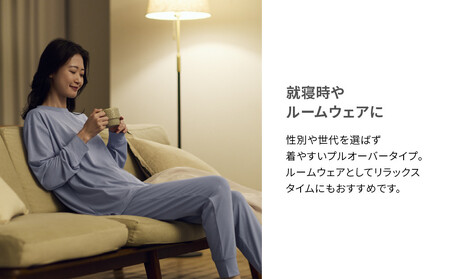 【男女兼用 LLサイズ ネイビー】ReD スリープ プルオーバー長袖