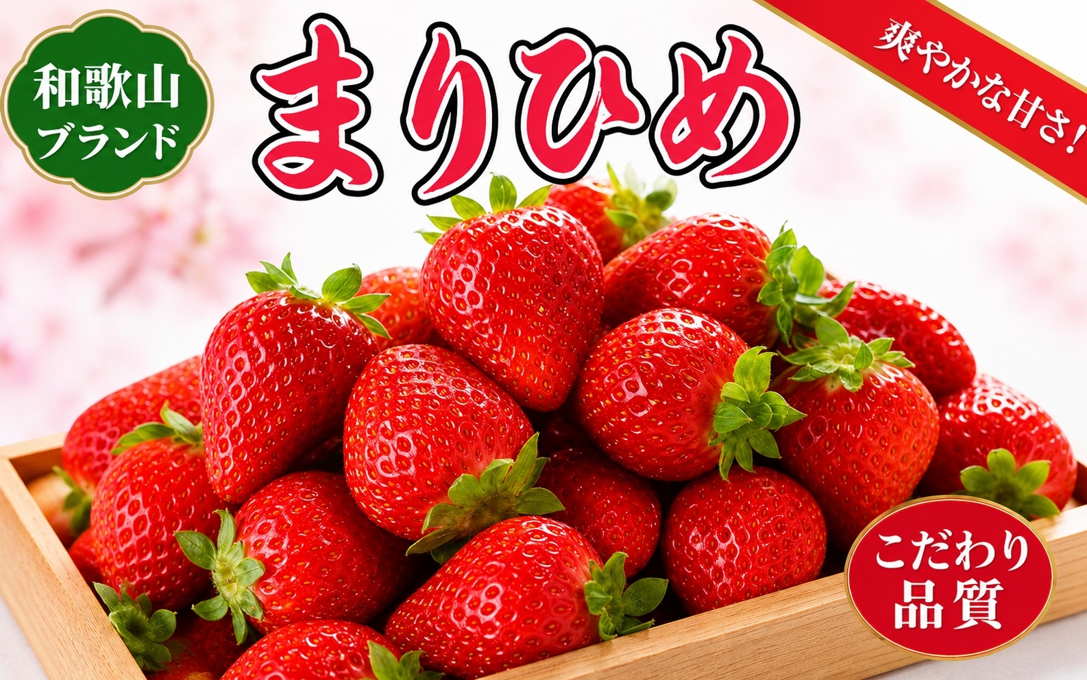  紀州 和歌山 ブランド いちご まりひめ 約250g×4P / 苺 果物 フルーツ 甘い ※2027年1月上旬頃〜３月上旬頃に順次発送予定（お届け日指定不可） ※離島への配送不可 【uot500-2