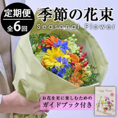 ふるさと納税 門川町 【毎月定期便】季節のお楽しみブーケ(Sサイズ)全6回