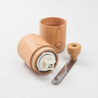 ふるさと納税 三条市 [限定100個] 欅を使ったコーヒーミル 木目 セラミック刃 手動 珈琲 燕三条製【030S041】 |  | 02