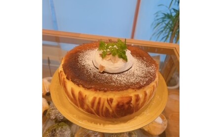 チーズケーキ 米粉のバスクチーズケーキ（グルテンフリー） 米粉 ケーキ チーズ クリームチーズ 冷凍 お菓子 スイーツ デザート 新潟県 新潟市