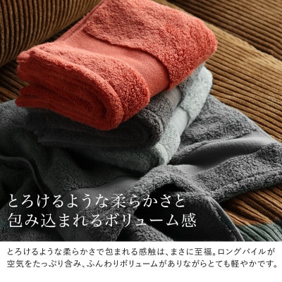(今治タオル)グランバスタオル2枚＜テラコッタ＞ヒオリエ I001930BT2OR