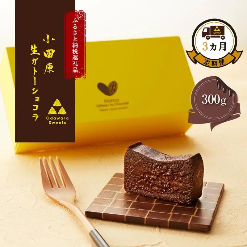 【定期便3ヶ月】極上の口溶け。幸せの生ガトーショコラ 300g【ガトーショコラ スイーツ】