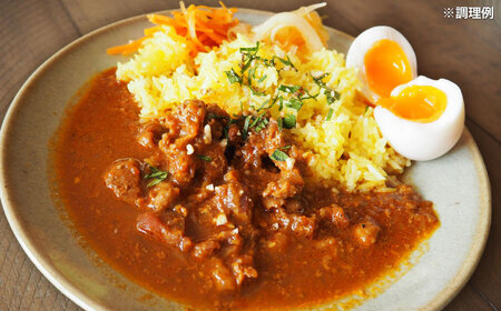 【腸活カレー】ボーンブロスのスパイスカレー＆ターメリックジャスミンライスセット (各3袋) 沖縄市 / BoneBrothFactoryOkinawa[BCAK009]