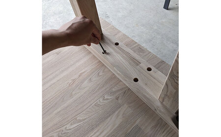 木製 ダイニングテーブル ゴム材 II型 W120×D80×H37ｃｍ 選べる4色 岐阜県 安八町 コットンベージュ