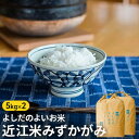 【ふるさと納税】令和5年産　よしだのよいお米 近江米みずかがみ5kg×2　お米