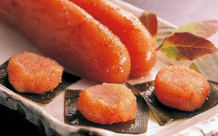 【博多辛子明太子の島本】希少国産卵・無着色昆布漬け辛子明太子一本物120ｇ＜株式会社島本食品＞那珂川市[GER024]