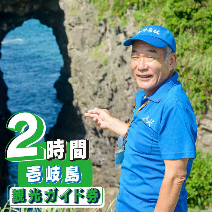 【ふるさと納税】壱岐島内観光ガイド券（2時間程度） 《壱岐市》【島旅地元ガイド　中山忠治】[JDE004] 15000 15000円