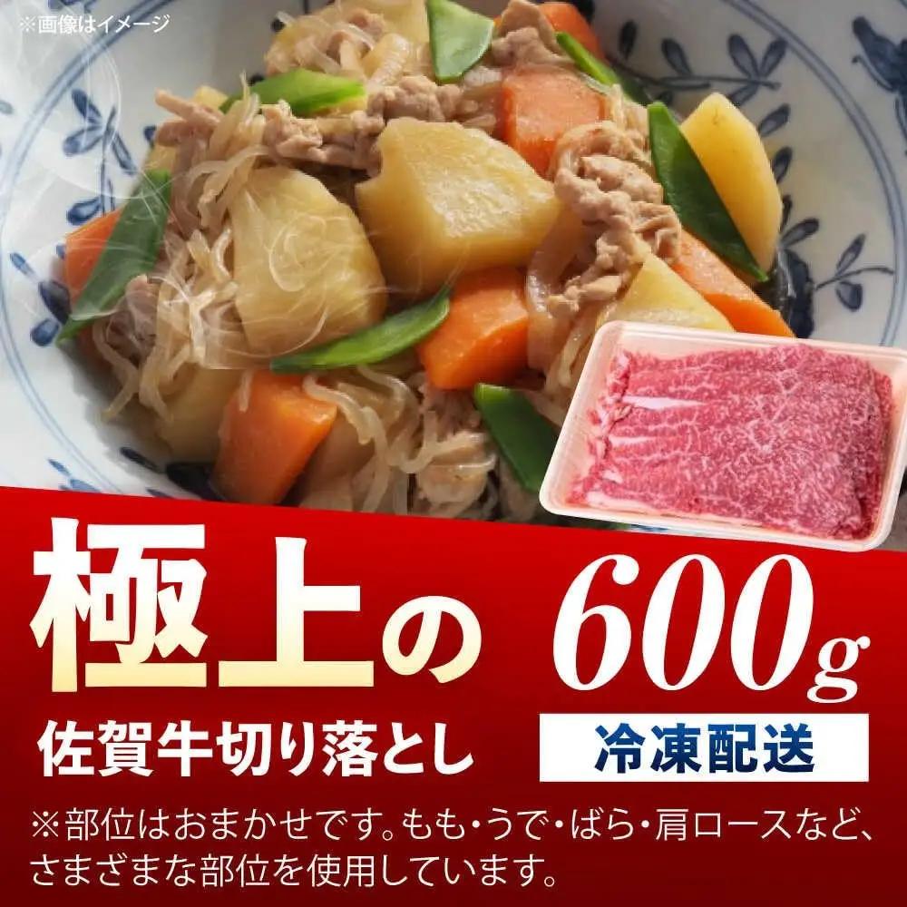 佐賀牛 切り落とし 600g 牛切落し [UEM030]