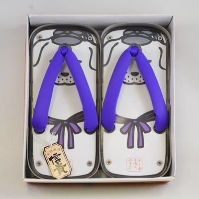 ふるさと納税 王寺町 雪丸クリア下駄(パープル)25〜27cm |  | 03