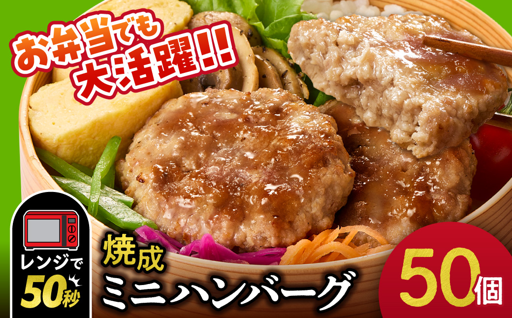 ファイヤーバーグ　焼成ミニハンバーグ25g×50枚_is030-021-000
